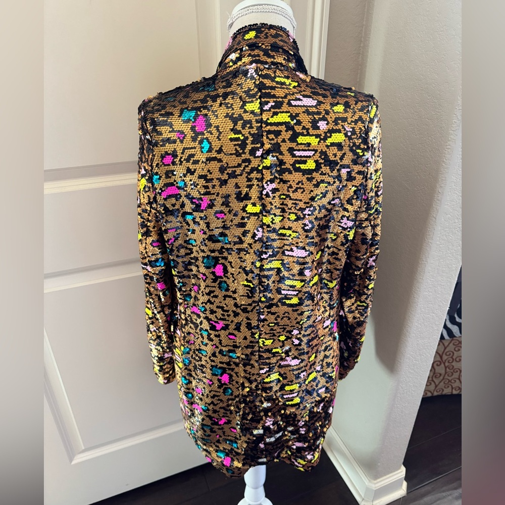Vilagallo Multicolor Sequin Blazer - image 3